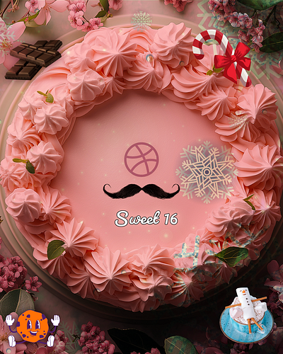 CTRL + Cake + Celebrate design graphic design