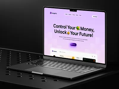 Budgetify - Technology Website Design agency branding budgeting app creative design fintech startups illustration landing page logo modern product teams saas companies saas platform saas tools tech consultants tech consulting services tech driven brands ui ux webflow template