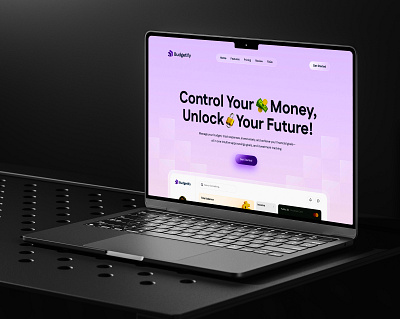 Budgetify - Technology Website Design agency branding budgeting app creative design fintech startups illustration landing page logo modern product teams saas companies saas platform saas tools tech consultants tech consulting services tech driven brands ui ux webflow template