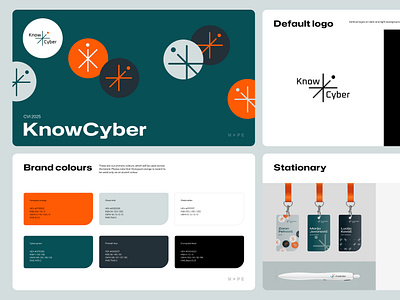Branding for KnowCyber brand branding design graphic design illustration minimal