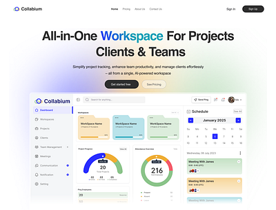SaaS Landing Page
