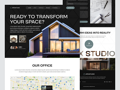 Apex Studio - Personal Portfolio Architect Contact Page agency agency portfolio architect architect agency architect portfolio architect services architecture building construction interior interior website personal portflio portfolio portfolio landing page portfolio website property property website real estate real estate landing page website agency