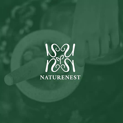 NATURENEST: Minimal N Monogram with a Touch of Nature brand identity branding design design logo flat graphic design illustration initials logo logo design logos logotype minimal minimalist modern monogram simple timeless unique