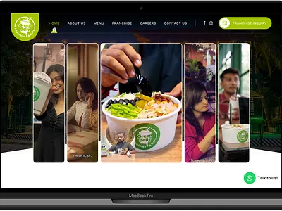 Green Belly 3d animation branding design graphic design logo motion graphics ui ux vector