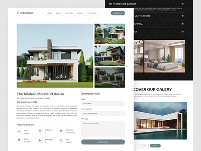 Apex Studio - Architect Portfolio Project Inner Page agency agency portfolio architect architect agency architect portfolio architect services architecture building construction interior interior website personal portfolio portfolio portfolio landing page portfolio website property property website real estate real estate landing page website agency