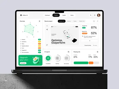AI-Powered Website and Platforms Audit Tool ai ai platform analytics dashboard outcrowd platform statistic tools ui ui design ux ux design uxui web web platform