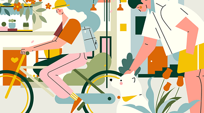 小园素作品 design flat graphic design illustration vector