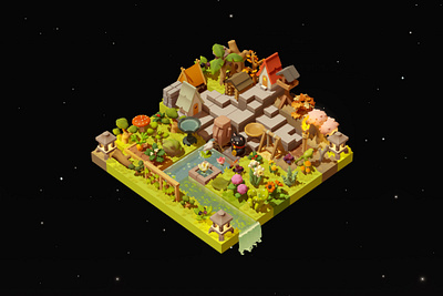 Garden Galaxy 3d game