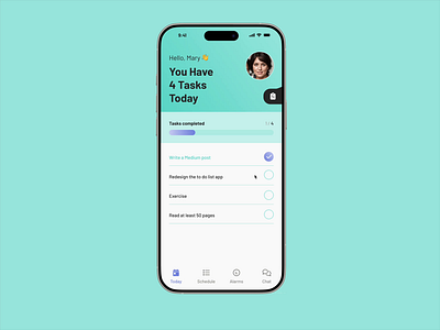 Satisfying To-Do List Interaction 🎯✨ appinteraction dailyui designinspiration figma greenui interactiondesign microinteraction minimalui motiondesign motivationdesign productivityapp progressanimation satisfyingui taskcompletion todoapp uidesign uiinteraction userexperience uxdesign