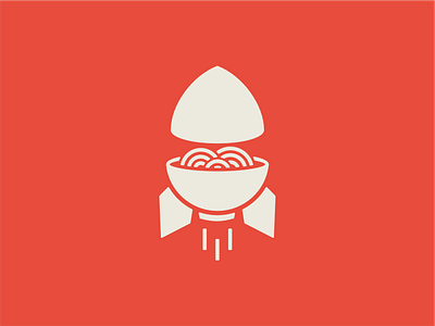 Rocket Ramen brand branding design graphic design illustration logo logodesign logodesigns vector