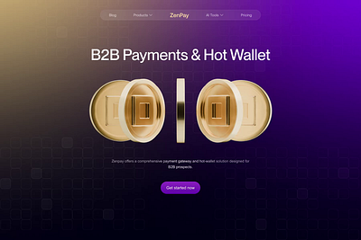 Finance Landing page 3D animation 3d 3d animation animation coin e commerce ecommerce finance fintech hero hero section homepage icons landing landingpage motion graphics ui web web design webdesign website