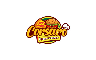 Corsaro Logo Design business logo food logo graphic design illustration logo logo design restuarant logo