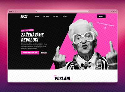 RIOT Product Explorer – Flavor-First Vaping Experience design digitaldesign figma landingpage ui ux vaping webdesign website