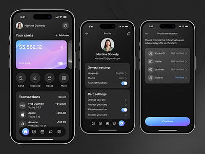 Fintech Mobile App app design application design application ui bank app finance app fintech mobile app design mobile app ui mobile ui mobile ui design mobile ux modern app ui ui design ui ux ui ux design