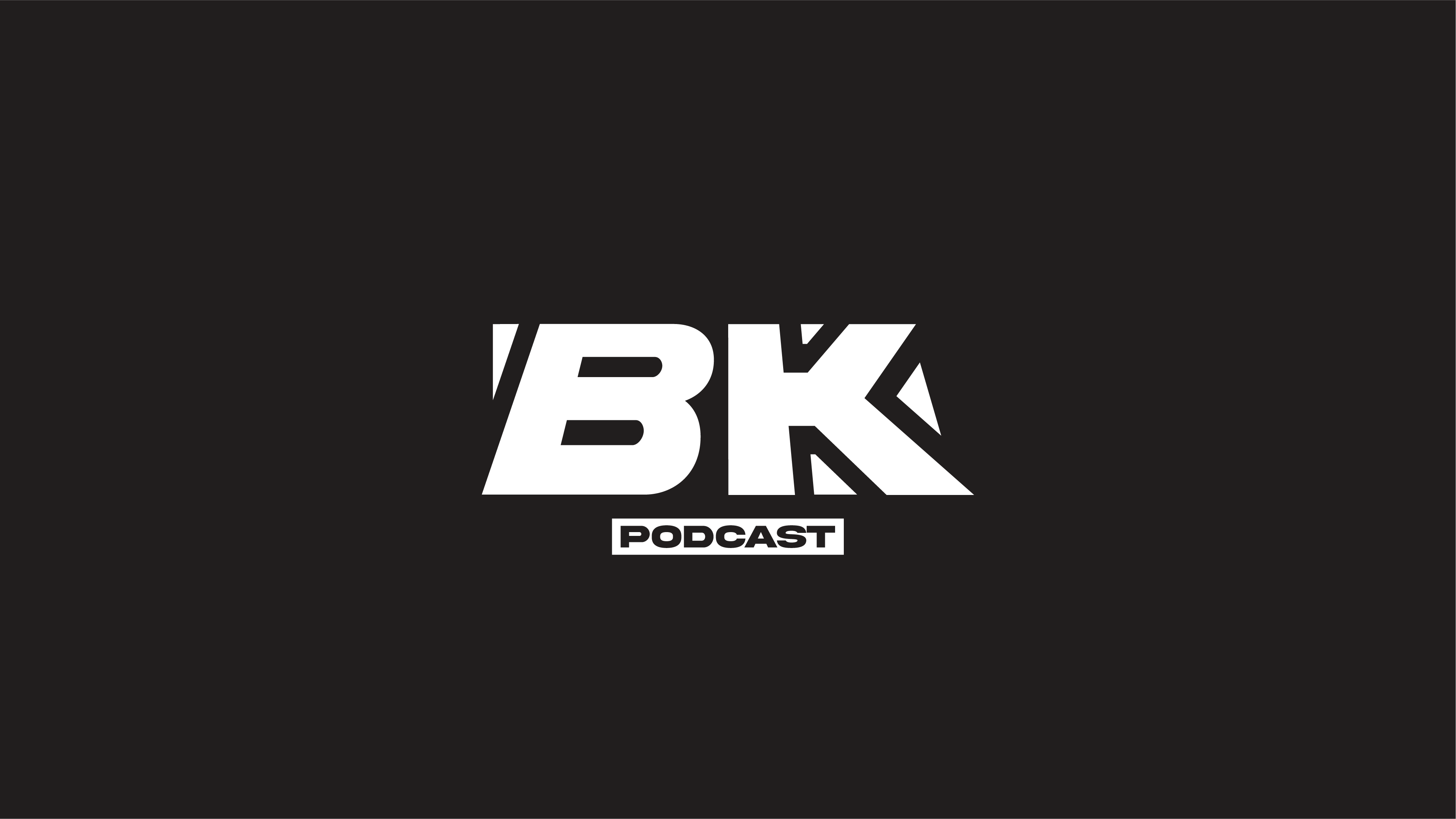 "BK Podcast" Visual identity design branding icon design pattern design podcast design podcast logo typography of visual identity visual identity