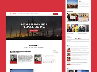 Electrical, Civil Contractor and Construction Website Design corporate web design services homeservice website design industrial website design luxury real estate web designs modern business web interface real estate web designs real estate website design user interface design