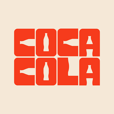 Coca-Cola branding cocacola design faelpt illustration instagram lettering type typedesign typography ui