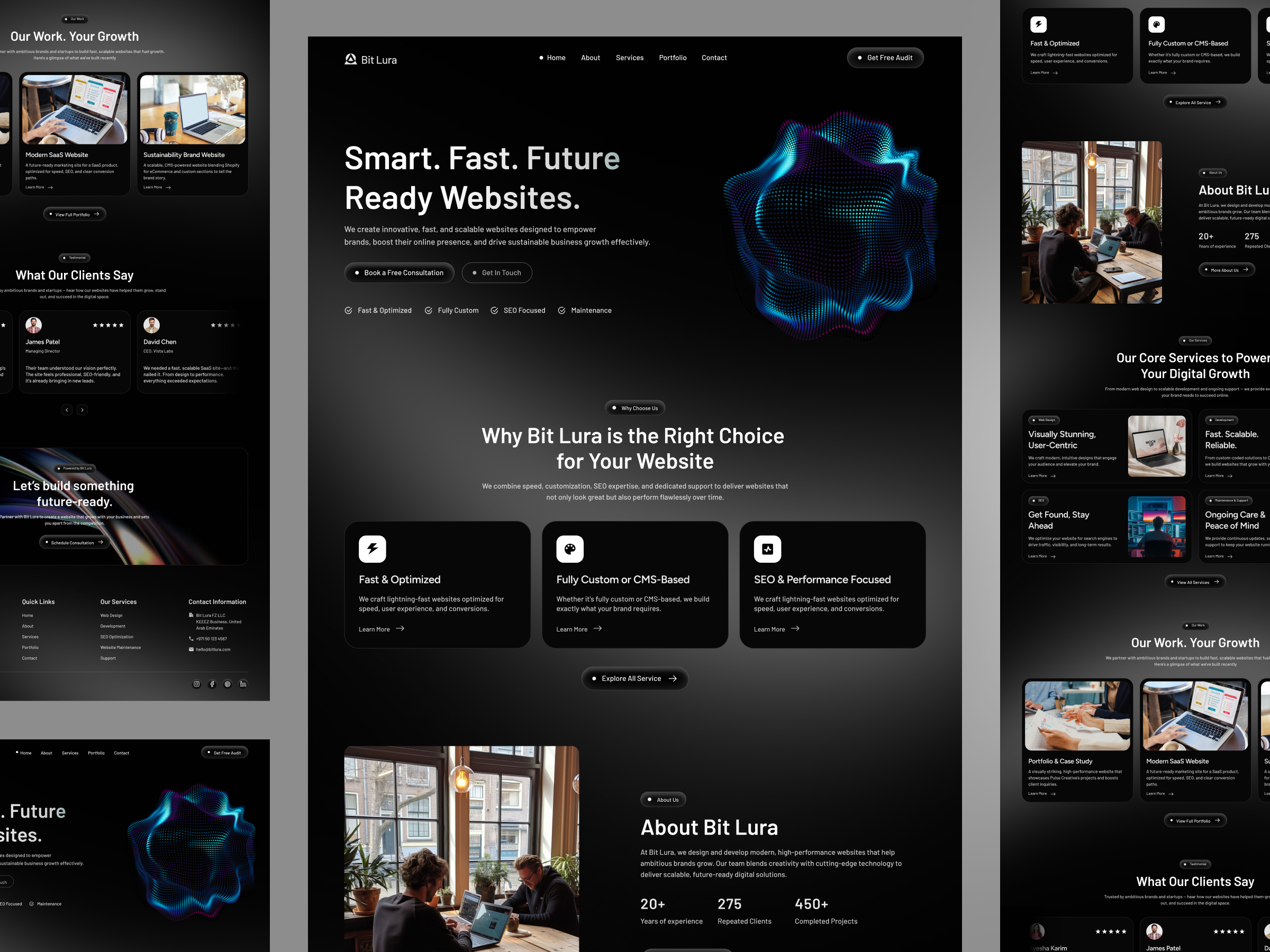 Example of Webflow & Framer Website Development