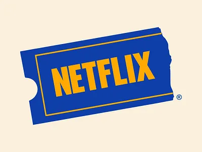 Netflix blockbuster design faelpt illustration instagram lettering netflix type typedesign typography