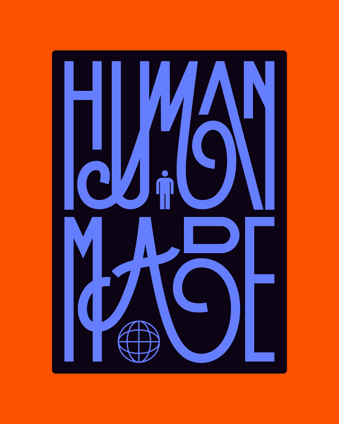 Human Made branding design faelpt human illustration instagram lettering type typedesign typography ui