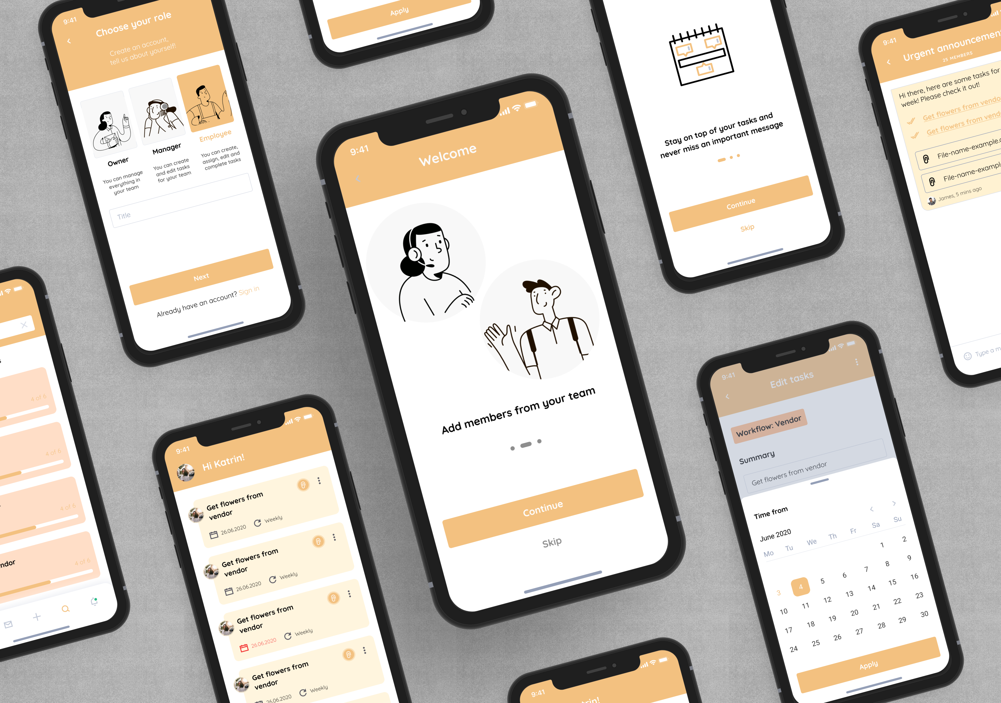 Example of Mobile App Mvp UI/UX Design