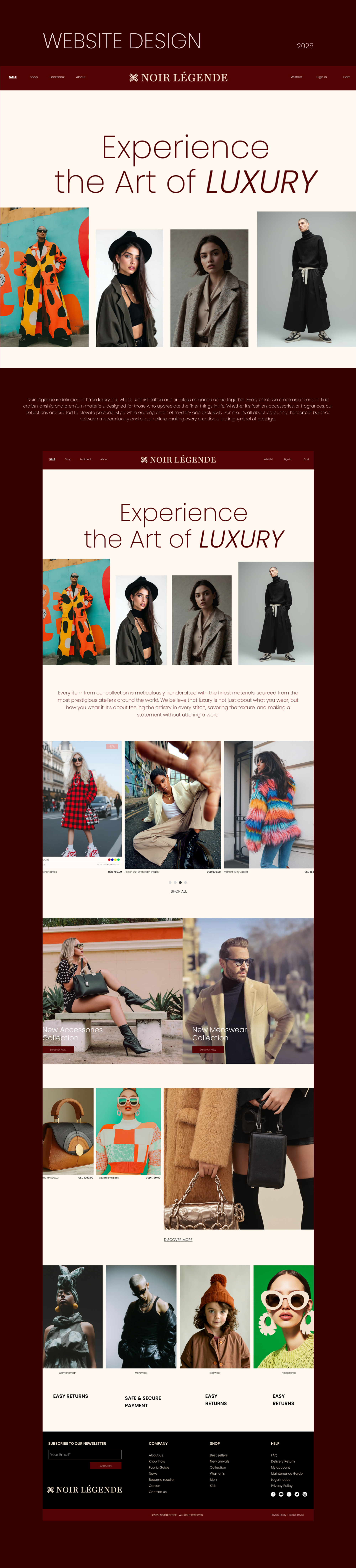 Example of Website Design | Redesign (Upto 10 Page)