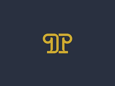DP Lawyer Logo acronym attorney at law branding court creative d designer hire identity illustration initials justice law lawyer logo minimal p personal pillar simple