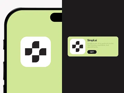 Simpli App Icon ai aihealth brand branding cross design health healthtech icon logo logodesign minimal