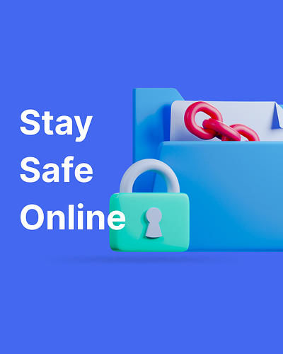3D Cyber Security Icon Set 3d branding design graphic design illustration ui ux