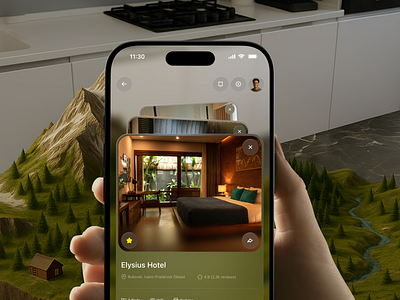AltStay - AR Apartment Booking App ai apartments app app design ar augmented reality b2b booking business crm design interface mobile product saas travel ui ux virtual reality vr