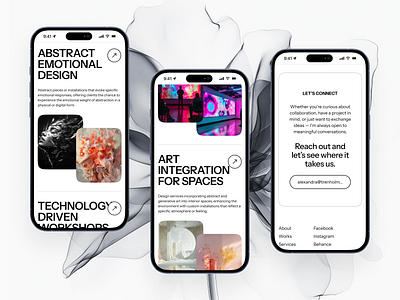 Gallery, footer footer gallery portfolio responsive typography ui ui design ux ux design web design webdesign works