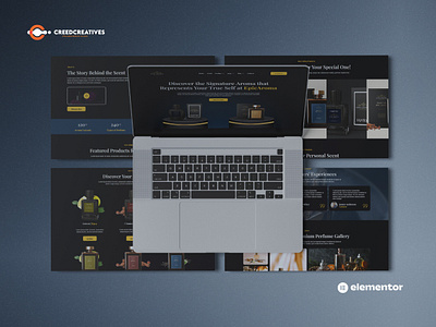 Crafting Digital Elegance for EpicAroma agencycreatives branding design illustration ui uiux userinterface webdesign webdevelopment website