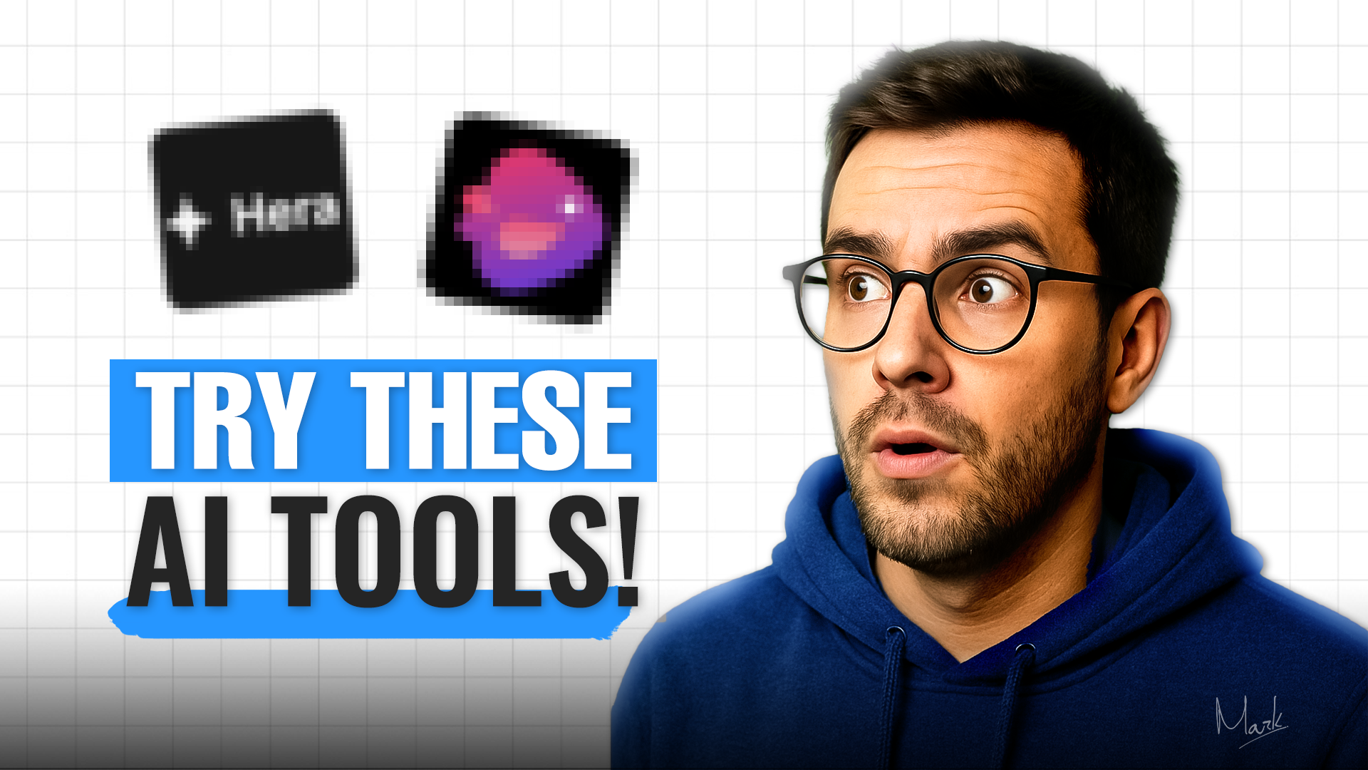 YouTube Thumbnail – “Try These AI Tools!” adobe photoshop ai ai tools branding design graphic design poster thumbnail youtube youtube thumbnail