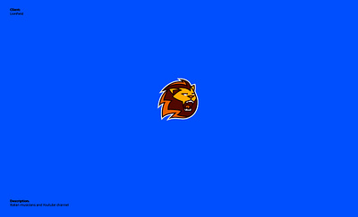 🦁 Lionfield Logo branding design graphic design identity illustration logo logotype