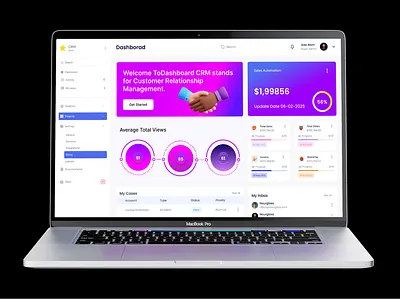 Business Relationship Tool business relationship tool crm crm dashboard customer sales saas design sales automation design