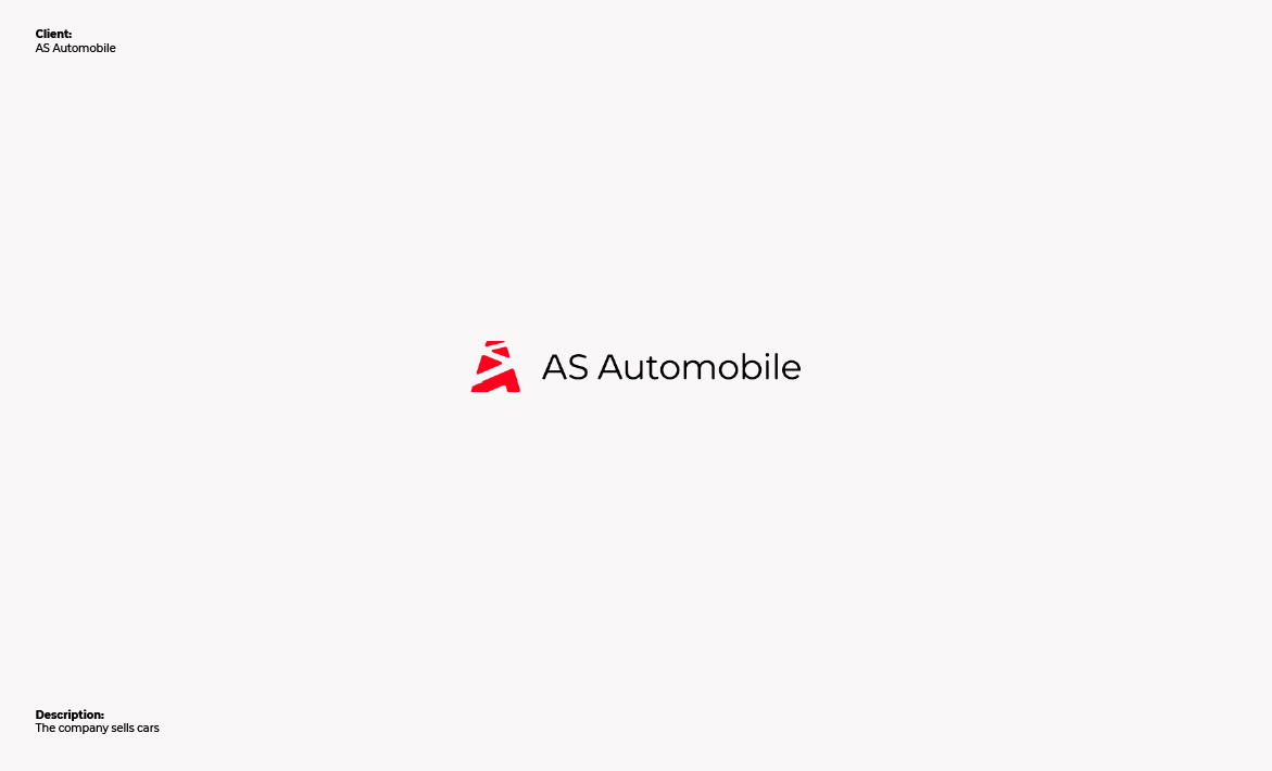 Example of 🚗 AS Automobile logo