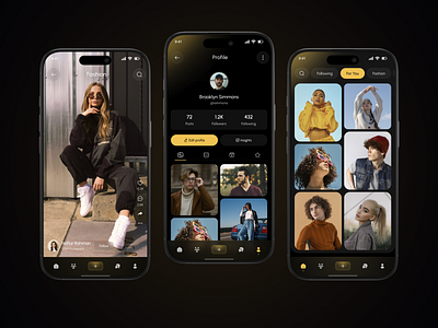 Social Network Mobile App app design app ui chat app figma mobile mobile app social app social media app social network social network app ui uiux ux