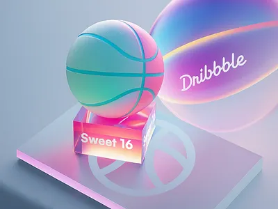 Sweet 16 anniversary birthday celebration dribbble happy sweet16