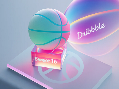 Sweet 16 anniversary birthday celebration dribbble happy sweet16