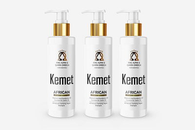 Kemet - Packaging Design 3d beauty bottle label brand identity branding cosmatic design hair care label label design labeling package packaging packaging design packaging designer packagingdesign product label product packaging shampoo skin care