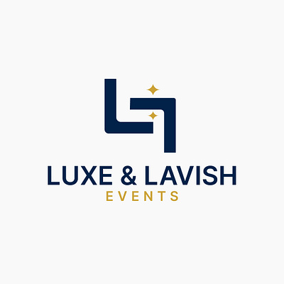 LUXE & LAVISH LOGO DESIGN branding design graphic design logo vector