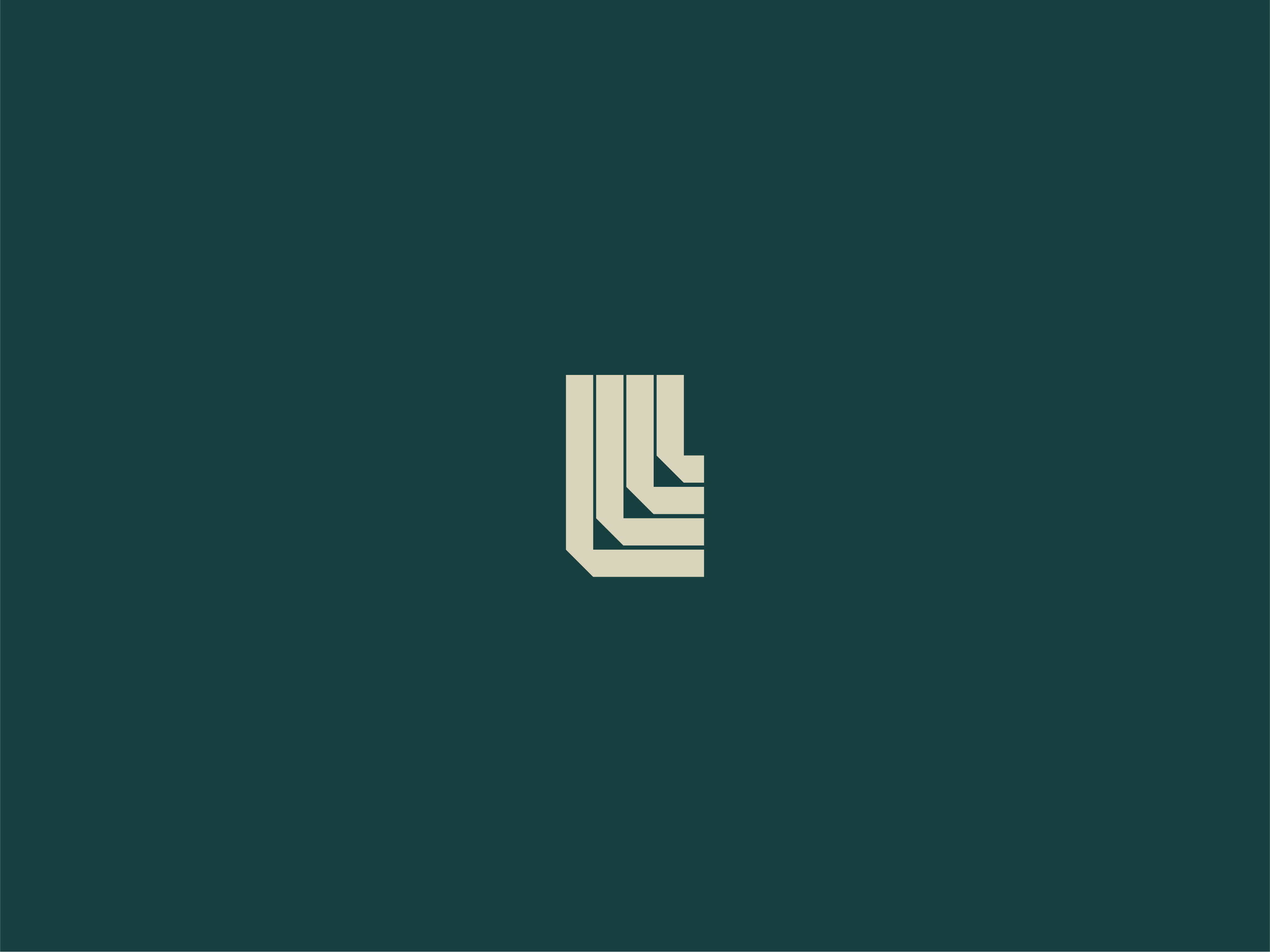 Lexon Logo baige branding graphic design green l law law firm lexon logo monogram