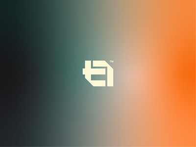 Top Seven Logo 7 animation branding code graphic design green logo orange seven software t7 tech technology top