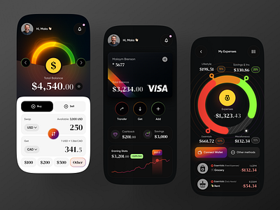 Finance Management App app app design design finance finance app fintech fintech app fintech design ios mobile mobile app money payment ui ux