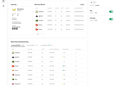Auto-Inward Management branding landing page mobile app ui uiux user interface user management website