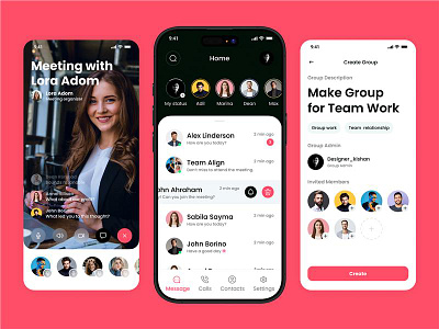 💬 Zojo – Chat. Connect. Collaborate. appdesign branding creativedesign dashboarddesign design figma figmadesign illustration interfacedesign minimaldesign mobiledesign moderndesign modernui productdesign prototype ui uidesign ux uxdesign webdesign