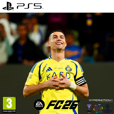 Ronaldo Eafc26 Cover cover cover design cristiano ronaldo eafc graphic design l nassr ronaldo ronaldo cover eafc