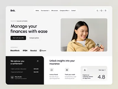 Finance Platform UI Concept branding concept design finance finance app financial fintech interface ui ux web web app