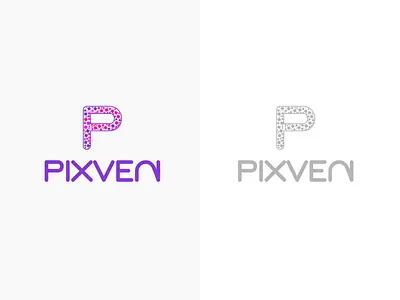 Pixven Logo app branding design graphic design illustration logo typography ui ux vector