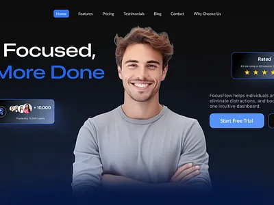 Header and Hero Section